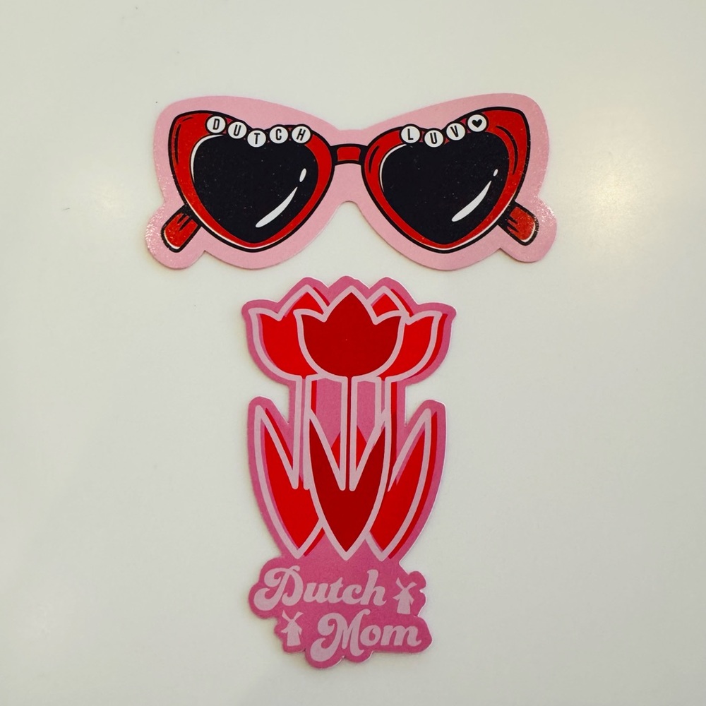 NWT 2 Dutch Bros Stickers